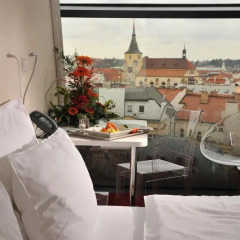 Design Metropol Hotel Prague 4* Улучшенный номер с различными типами кроватей фото 5