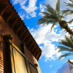 Отель Ecolodge Bab El Oued Maroc Oasis балкон