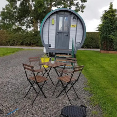 Отель The Little Hide - Grown Up Glamping Стандартный номер с различными типами кроватей фото 24
