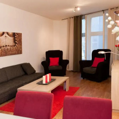 Отель Old City Centre apartments - Damrak building Нидерланды, Амстердам - отзывы, цены и фото номеров - забронировать отель Old City Centre apartments - Damrak building онлайн комната для гостей фото 4