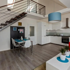 Апартаменты Comfortable Prague Apartments Улучшенные апартаменты с 2 отдельными кроватями фото 4