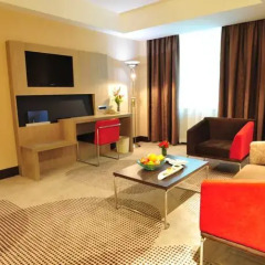 Отель Novotel Shenzhen Watergate Китай, Шэньчжэнь - отзывы, цены и фото номеров - забронировать отель Novotel Shenzhen Watergate онлайн комната для гостей фото 2