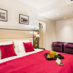Отель Eurostars Danube Budapest 4* Улучшенный номер с различными типами кроватей фото 5