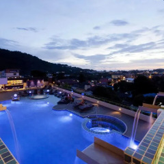 Отель Yama Phuket 4* Улучшенный номер двуспальная кровать фото 5