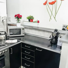 Апартаменты Black & White Apartment Будапешт в номере