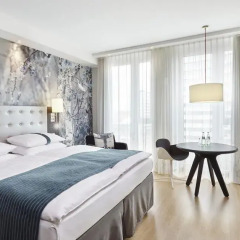 Отель Holiday Inn Berlin-Alexanderplatz 4* Стандартный номер с двуспальной кроватью фото 10