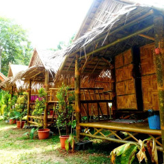 Отель Ok Chawkoh Bungalow 2* Коттедж с различными типами кроватей фото 2
