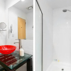 Апартаменты Full Studio Near The Central Park ванная