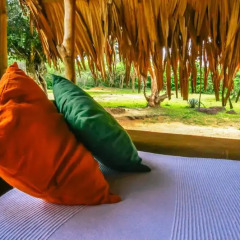 Отель Back of Beyond - Safari Lodge Yala 3* Бунгало с различными типами кроватей фото 21