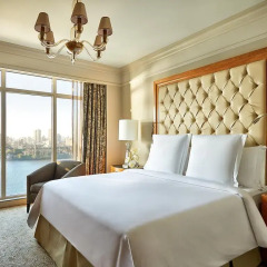 Four Seasons Hotel Cairo at Nile Plaza 5* Люкс с различными типами кроватей фото 5