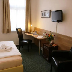 Hotel Alt Connewitz 3* Номер Комфорт с различными типами кроватей фото 3