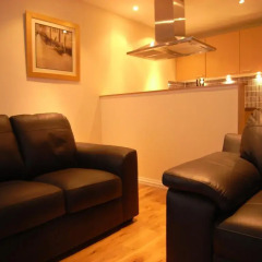 Отель St Enoch Apartment Великобритания, Глазго - отзывы, цены и фото номеров - забронировать отель St Enoch Apartment онлайн комната для гостей фото 4