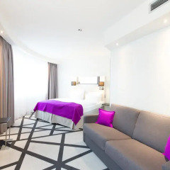 Отель Scandic Berlin Kurfürstendamm 4* Улучшенный номер с разными типами кроватей фото 7