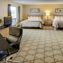 Отель Comfort Inn Brossard 2* Стандартный номер с различными типами кроватей фото 7