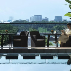 Отель The Peninsula Tokyo 5* Улучшенный номер с различными типами кроватей фото 12