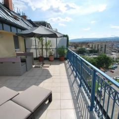 Апартаменты Arpad Bridge Apartments Апартаменты с различными типами кроватей фото 19