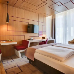 FourSide Hotel Braunschweig 4* Улучшенный номер с различными типами кроватей фото 2