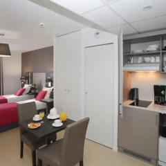 Отель Odalys City Rennes Lorgeril Студия с различными типами кроватей фото 2