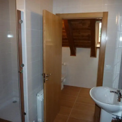 Отель Hostal Rural Haizea Ронсесвальес ванная