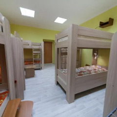 Mini Hotel City Life Кровать в мужском общем номере с двухъярусной кроватью фото 3