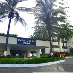 Отель Condominio Mayan Island Playa Diamante Апартаменты с различными типами кроватей фото 37
