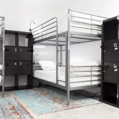 HighRoad Hostel DC Кровать в общем номере с двухъярусной кроватью фото 6