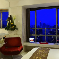 Kingtown Hotel Hongqiao 4* Номер Делюкс с различными типами кроватей