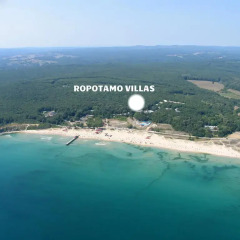Отель Villas Ropotamo Maisonette Болгария, Приморско - отзывы, цены и фото номеров - забронировать отель Villas Ropotamo Maisonette онлайн пляж фото 2
