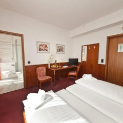 Novum Hotel Hagemann Hamburg Hafen 3* Стандартный номер разные типы кроватей фото 2