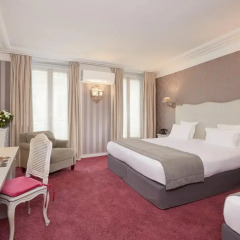 Отель Hôtel Louvre Montana 4* Стандартный номер с различными типами кроватей фото 6