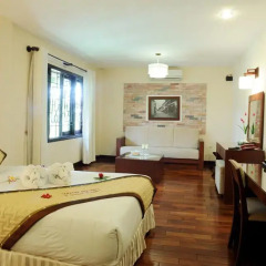 Отель Vinh Hung Riverside Resort & Spa 3* Улучшенный номер с различными типами кроватей фото 8