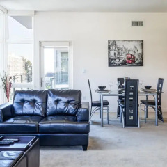 Апартаменты Heaven on Washington Furnished Apartments комната для гостей фото 2