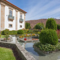 Отель Casa de Quintã Португалия, Синфайнш - отзывы, цены и фото номеров - забронировать отель Casa de Quintã онлайн приотельная территория фото 2