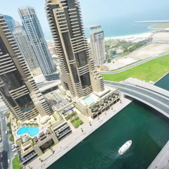Отель Key One Homes - Cayan Tower балкон