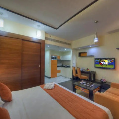 Marina View Deluxe Hotel Apartment 5* Студия с различными типами кроватей фото 3