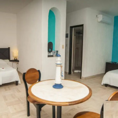 Отель Villas Tiburon by The Beach 3* Стандартный номер с различными типами кроватей фото 2