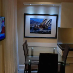 Апартаменты Alpazur: Lovely Apartment with Sea View удобства в номере