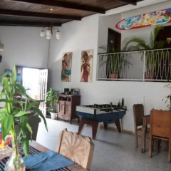 La Hamaca Hostel Номер Делюкс с различными типами кроватей фото 6
