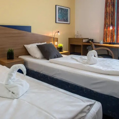 Median Hotel Hannover Messe 3* Стандартный номер с двуспальной кроватью фото 5