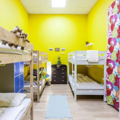 Na Italyanskoy Mini-Hotel Кровать в женском общем номере с двухъярусной кроватью фото 3