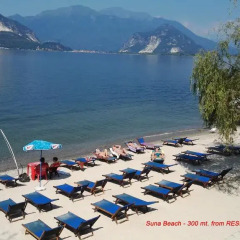 Отель Residenza Silvana Вербания пляж