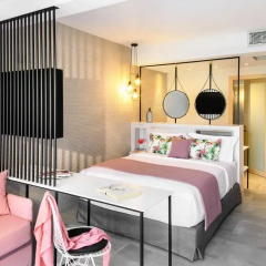 Отель Antigoni Beach Resort 4* Стандартный номер разные типы кроватей фото 10