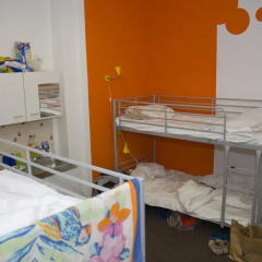 Rixpack Hostel Neukölln Кровать в общем номере с двухъярусной кроватью фото 18