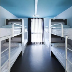 Amistat Beach Hostel Barcelona Кровать в общем номере с двухъярусной кроватью фото 4