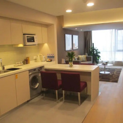 Отель Citadines Central Xi'an Представительский номер с различными типами кроватей фото 4