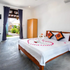 Отель An Bang Sunrise Beach Bungalow комната для гостей фото 3