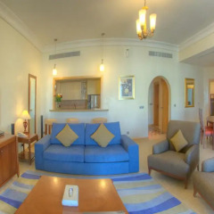 Отель Royal Club at Palm Jumeirah Апартаменты с двуспальной кроватью фото 13