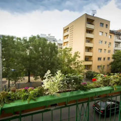 Отель Cosy Art Flat балкон