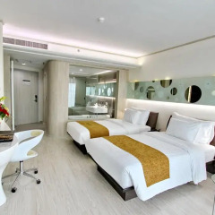 The Pattaya Discovery Beach Hotel Pattaya 4* Улучшенный номер с двуспальной кроватью фото 5
