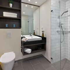 Отель Citadines City Centre Frankfurt ванная